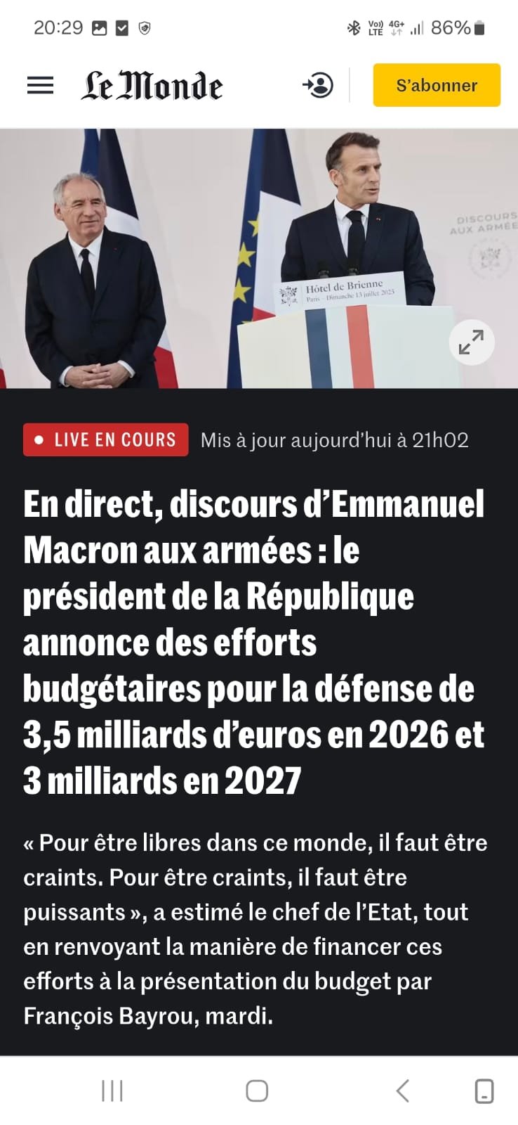 C'est ça la démocratie